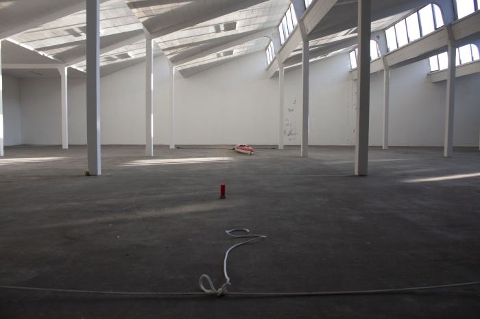 Les Halles Usego (et Aktion mit Kayak de Roman Signer)
© Samuel Georgy